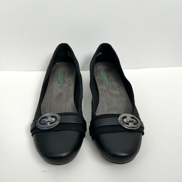 Baretraps "Miana" Memory Foam Black Shoes Flats 6.5W - Picture 2 of 10